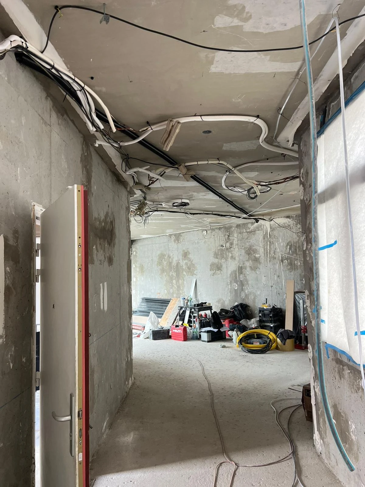 Début du chantier à Boulogne-Billancourt : réseaux en cours